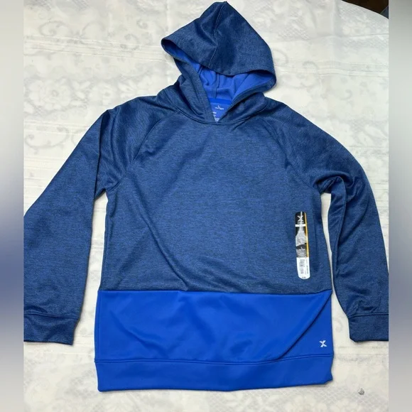 Size 14/16 H Xersion hoodie new with tag Blue - Picture 2 of 8